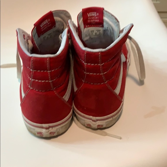 Red Vans - Picture 3 of 6